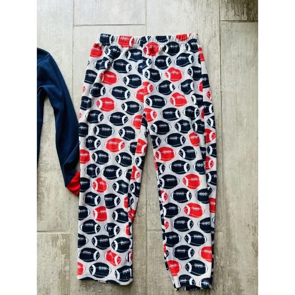 FIRST ROUND DAFT PICK 2 Piece Cotton & Fleece Pajama Set Pjs Sleep Football 6
